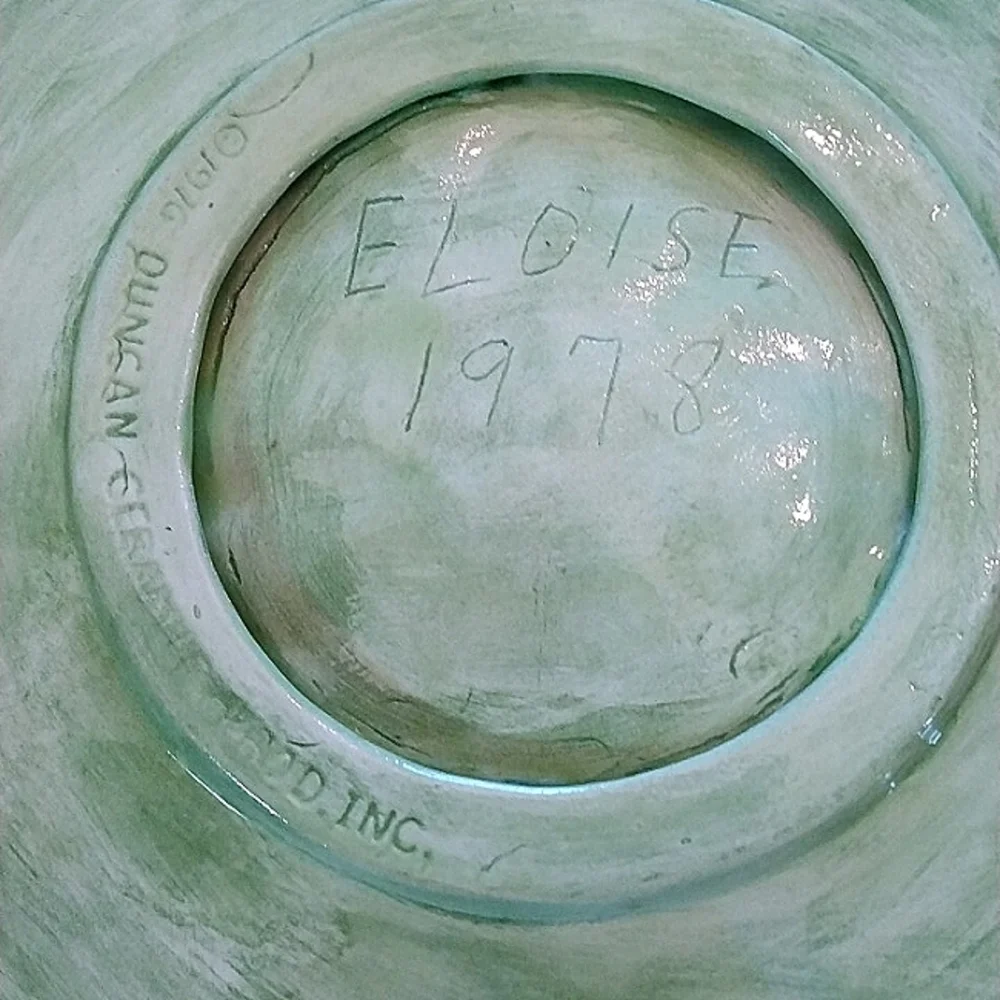 Home Duncan Vegetable Display USA Eloise Vintage Ceramic Serving Dish or Bowl